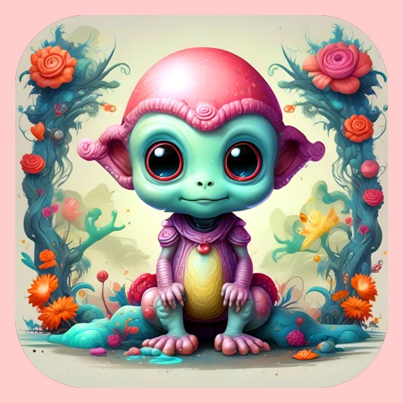 Alien mignon de science-fiction