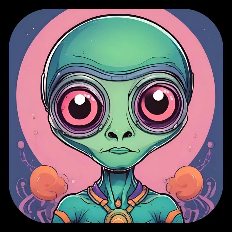 Alien mignon de science-fiction