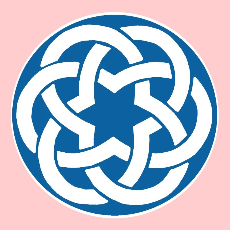 étoile celte bleu