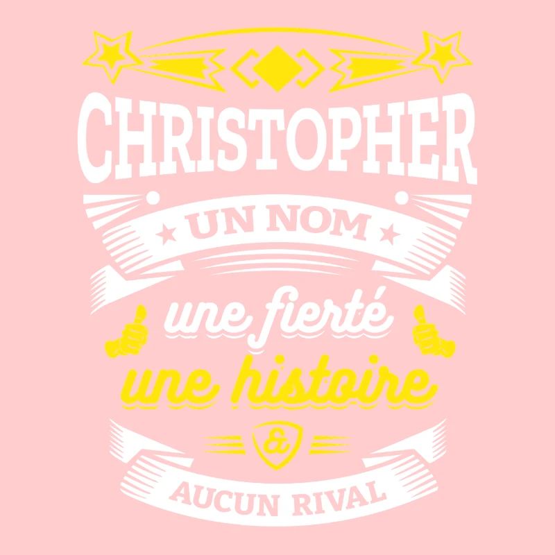 CHRISTOPHER UN NOM UNE FIERTÉ AUCUN RIVAL