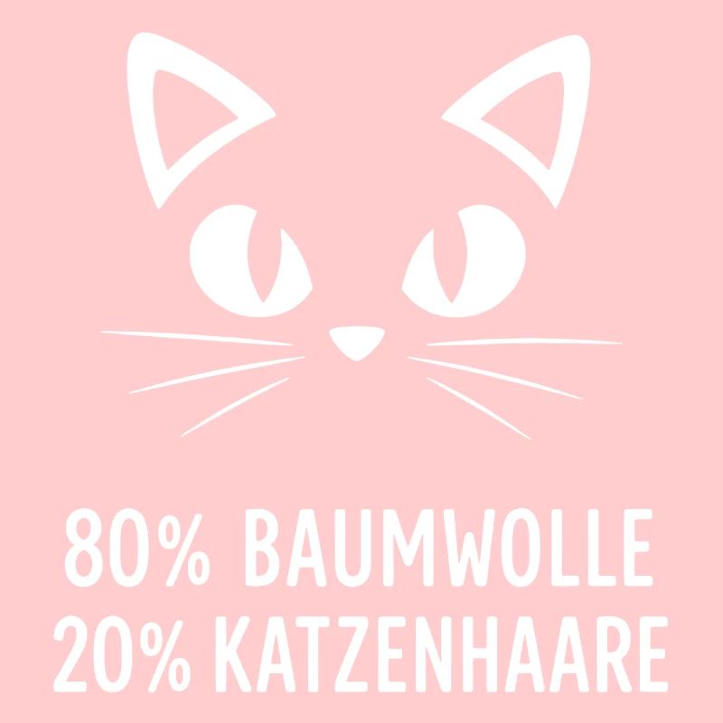 80 % coton 20 % poils de chat