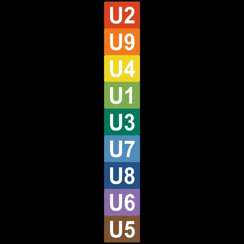 U-Bahn Regenbogen Berlin