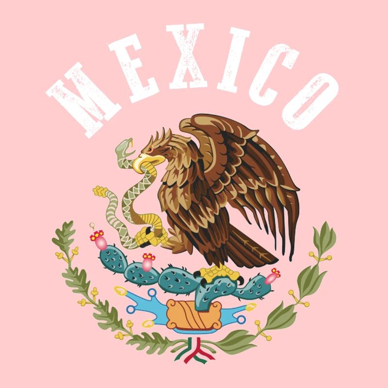Mexiko Flagge Wappen Mexikaner Geschenk