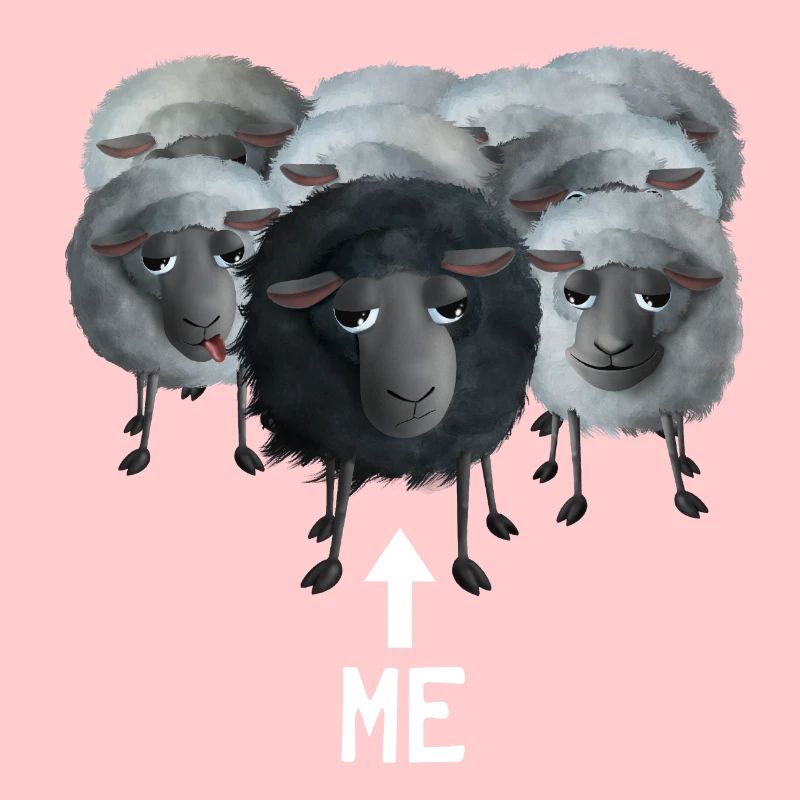 Doux mouton - moi le mouton noir