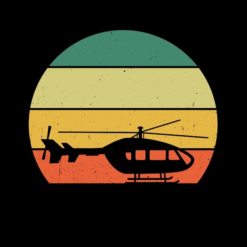 Hubschrauber Helikopter Geschenk Piloten fliegen