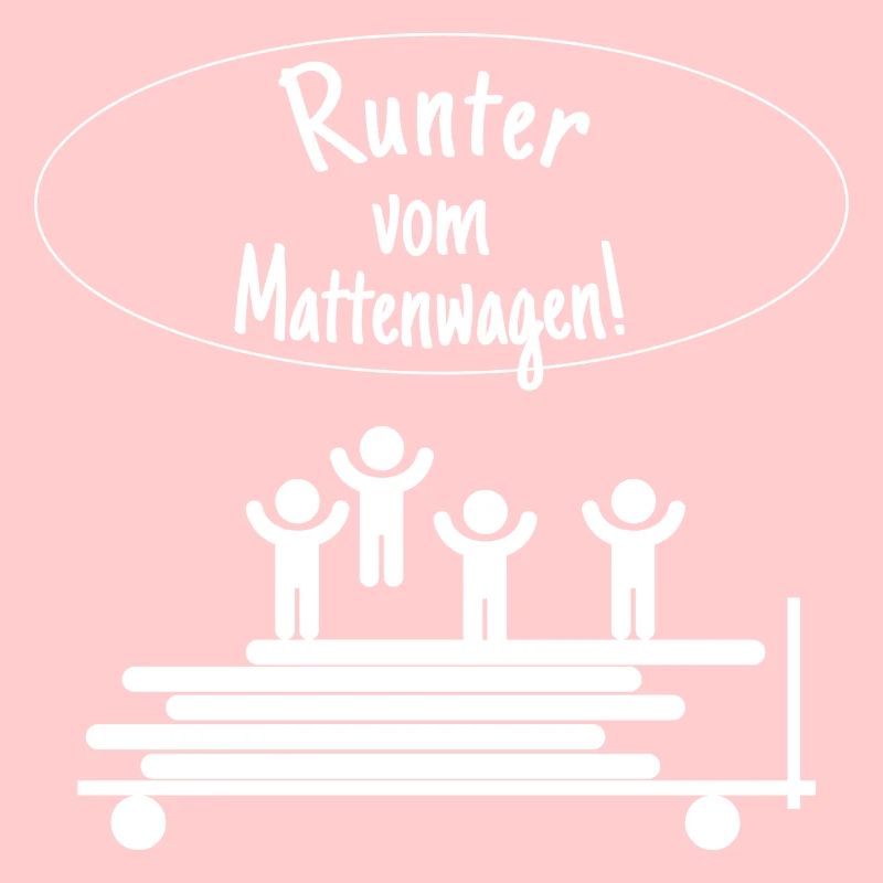 Runter vom Mattenwagen Sportlehrer Geschenk Spruch