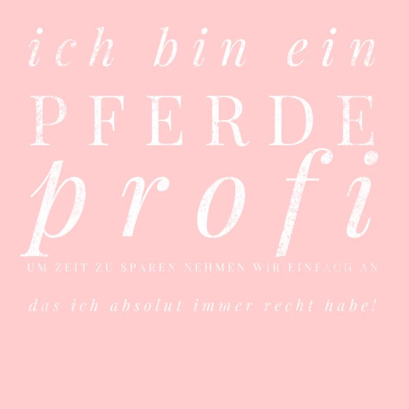 Du bist ein echter Pferdeprofi