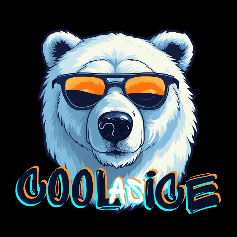Cooler Eisbär