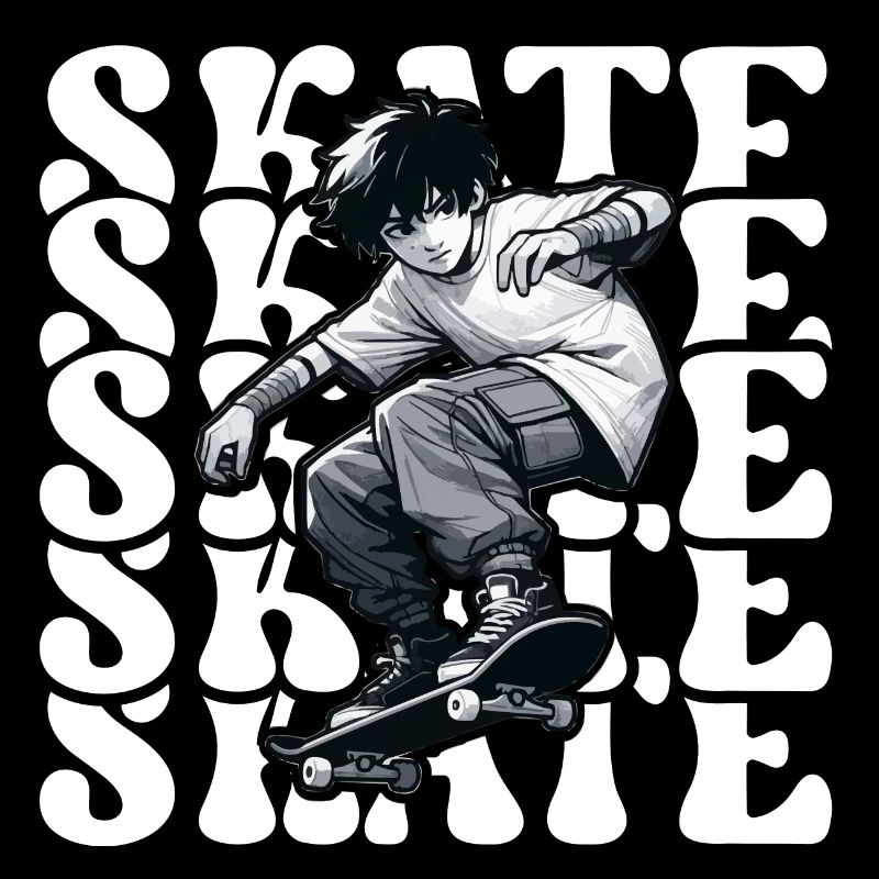 Skater Skate Skateboard Design