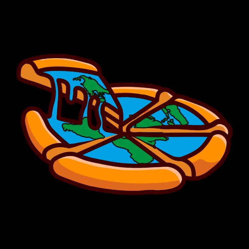 flat pizza earth flat pizza soil