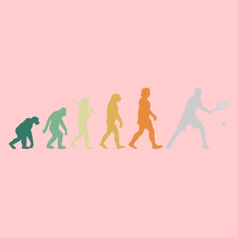 Tennisman Retro Style - Evolution