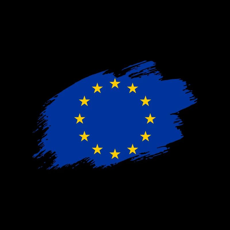 Drapeau du drapeau de l'Europe