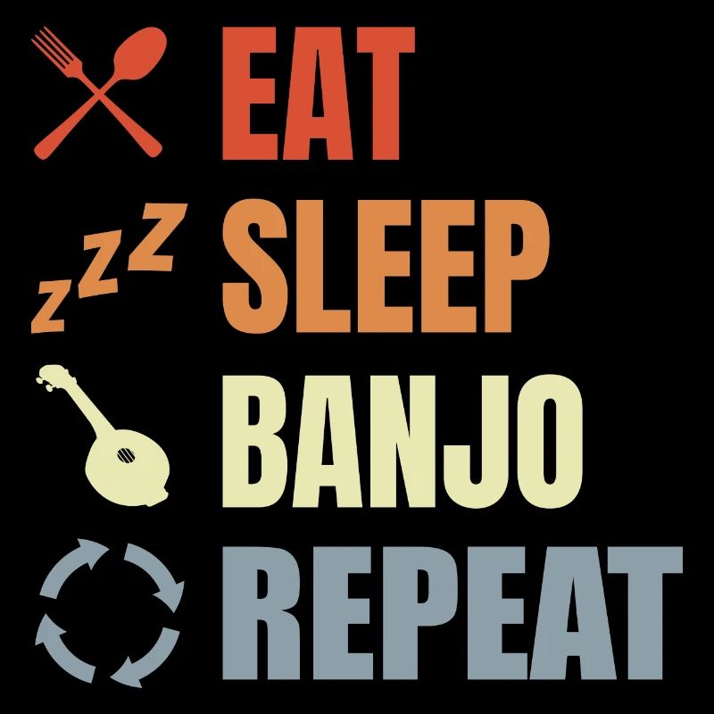 Vintage Banjo Spruch