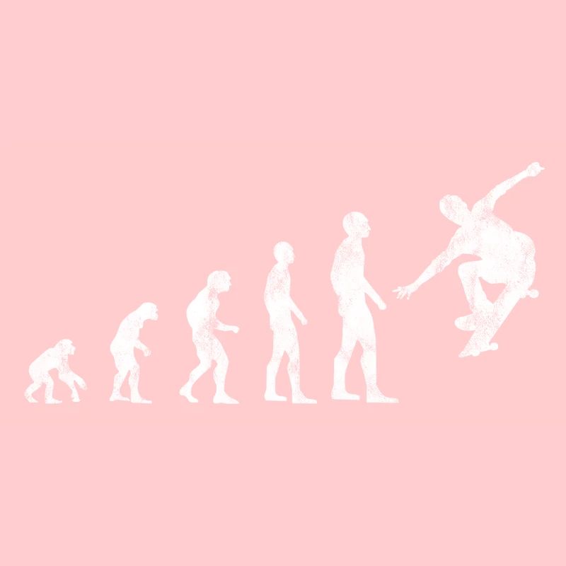 Skateboarder Skateboard Skater Skate Evolution