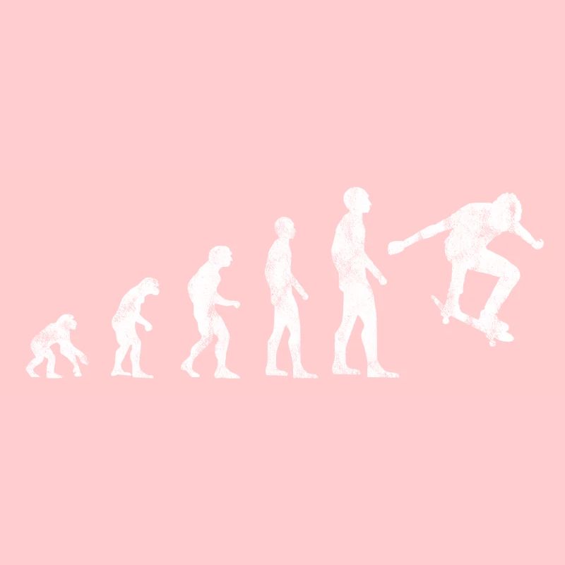 Skateboarder Skateboard Skater Evolution Skateing