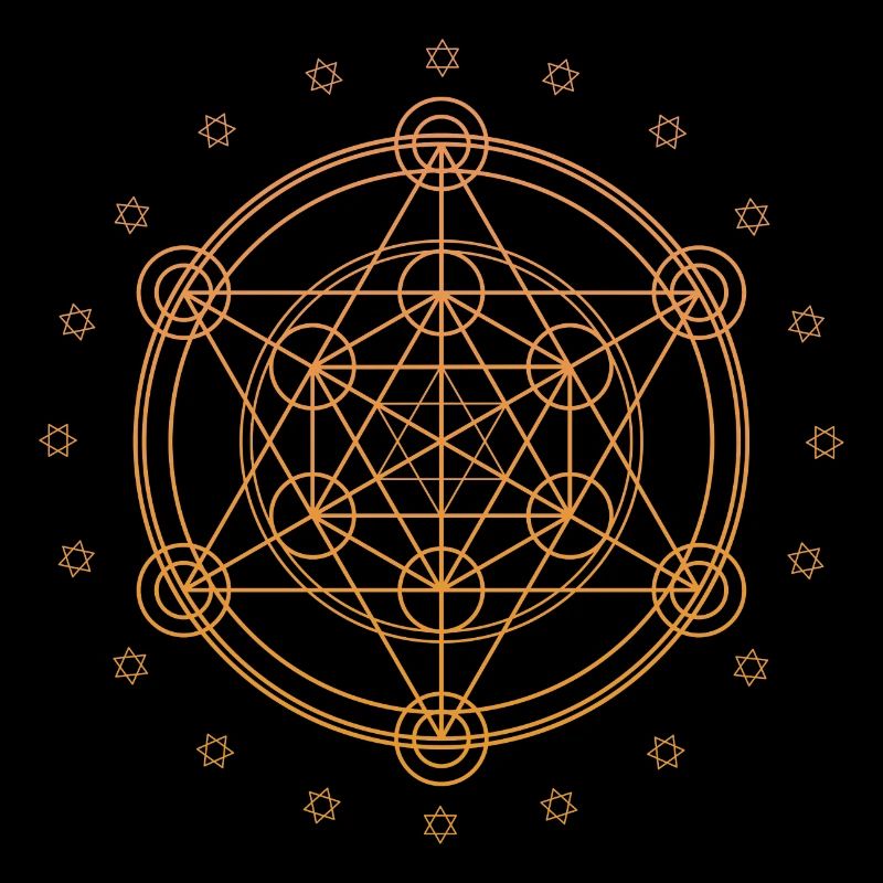 Merkaba orange
