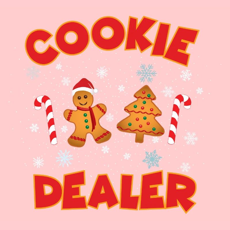 Weihnachtsplätzchen-Händler