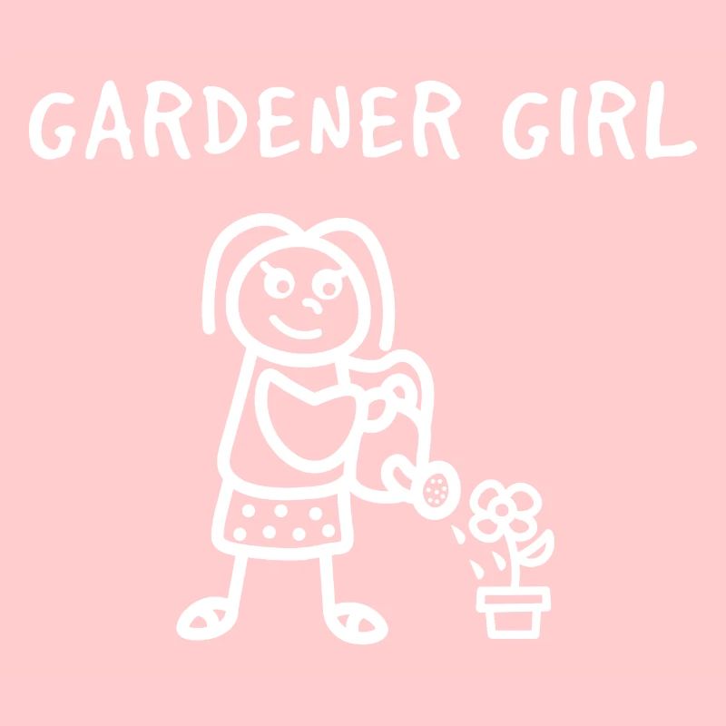 Gärtner Blume Blumenbeet