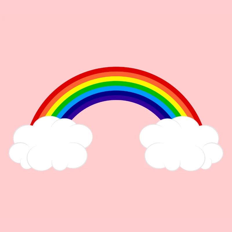 rainbow clouds