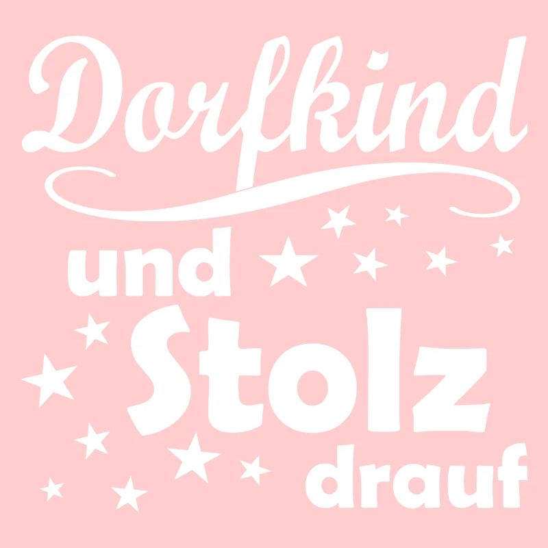 Dorfkind uns stolz drauf Bauer Kind Dorf Geschenk