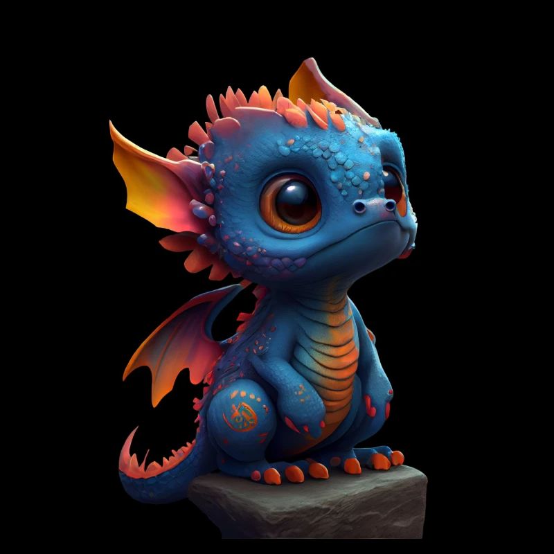 Petit dragon mignon 4
