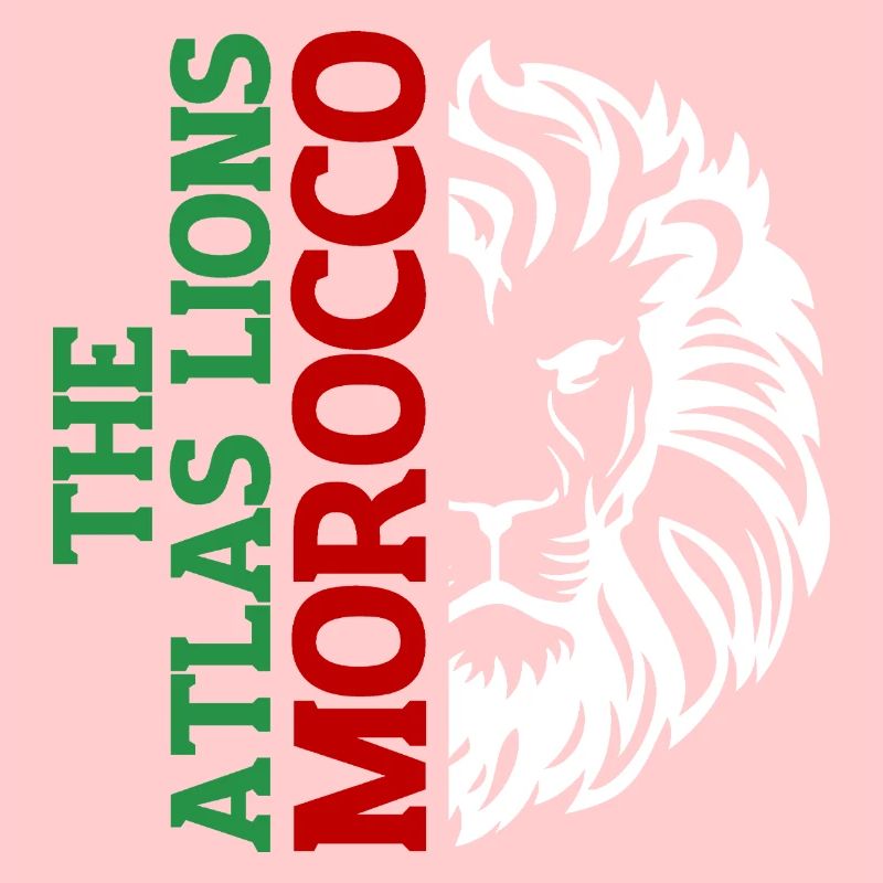 Typographie verticale du Maroc avec AtlasLion