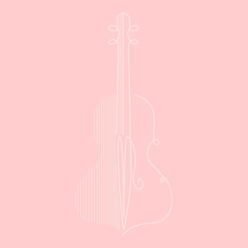 Violon Violon Chello Minimalist Simple