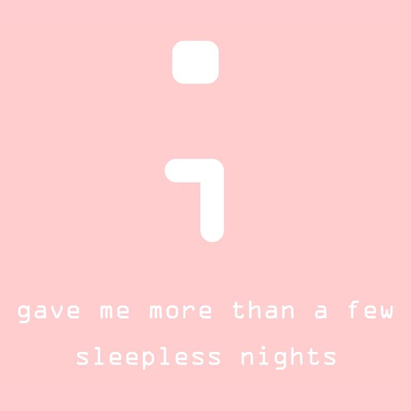 Semicolon programmer