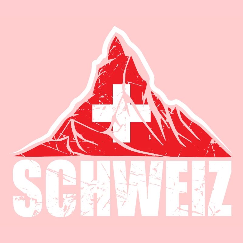 Schweiz Matterhorn - Drapeau suisse