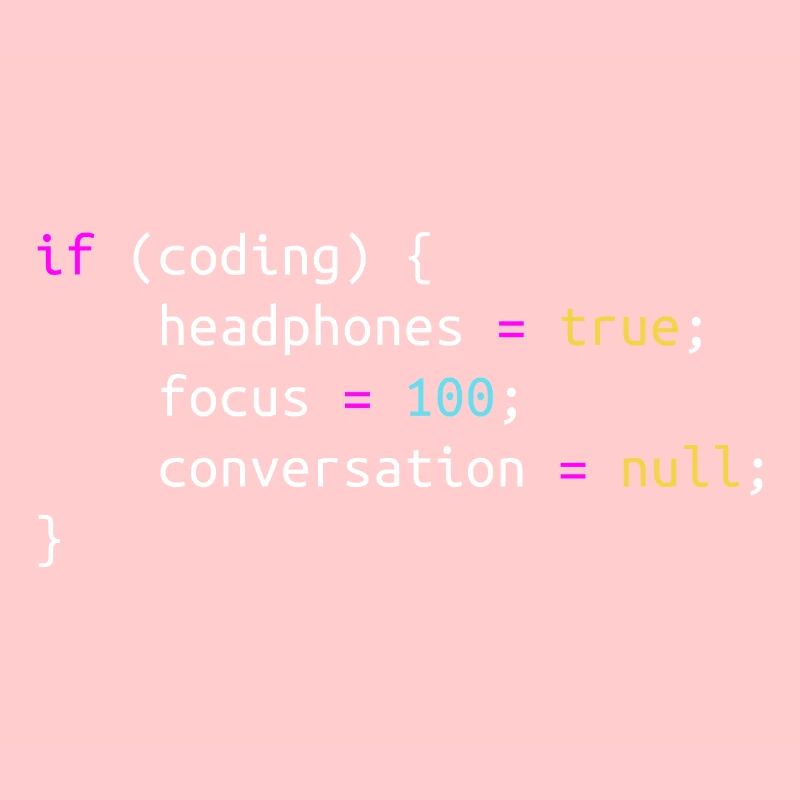 Lustiges Geschenk für Programmierkopfhörer beim Codieren
