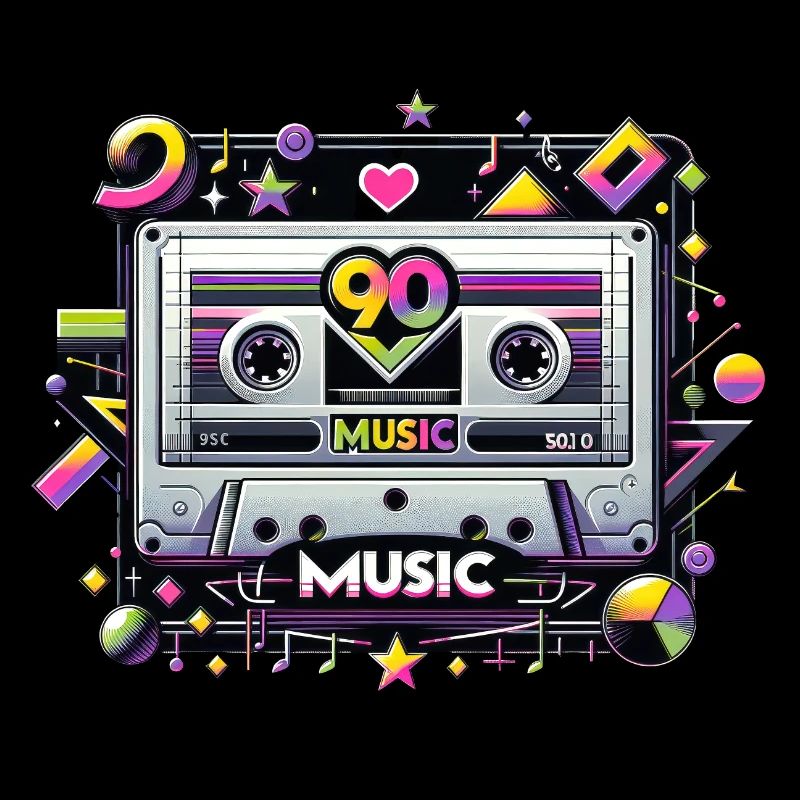 Electric 90s Cassette Vibes