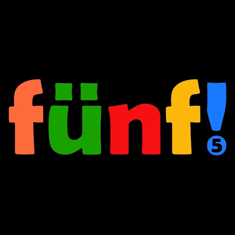 FÜNF 5 JAHRE JUNGE 5. GEBURTSTAG