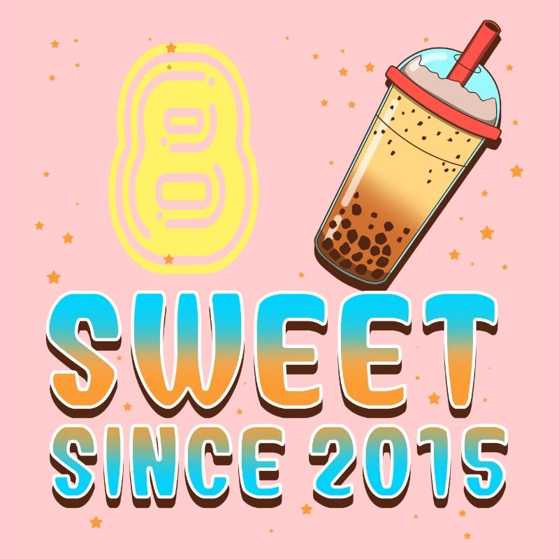 8. Geburtstag Bubble Tee