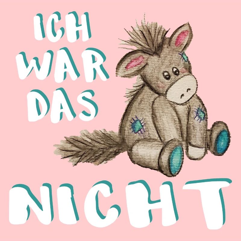 Süßer Esel, ich war das nicht Esel