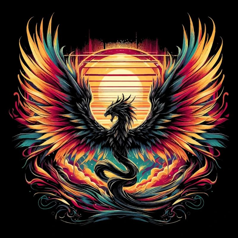 Epic Dragon Retro Vintage
