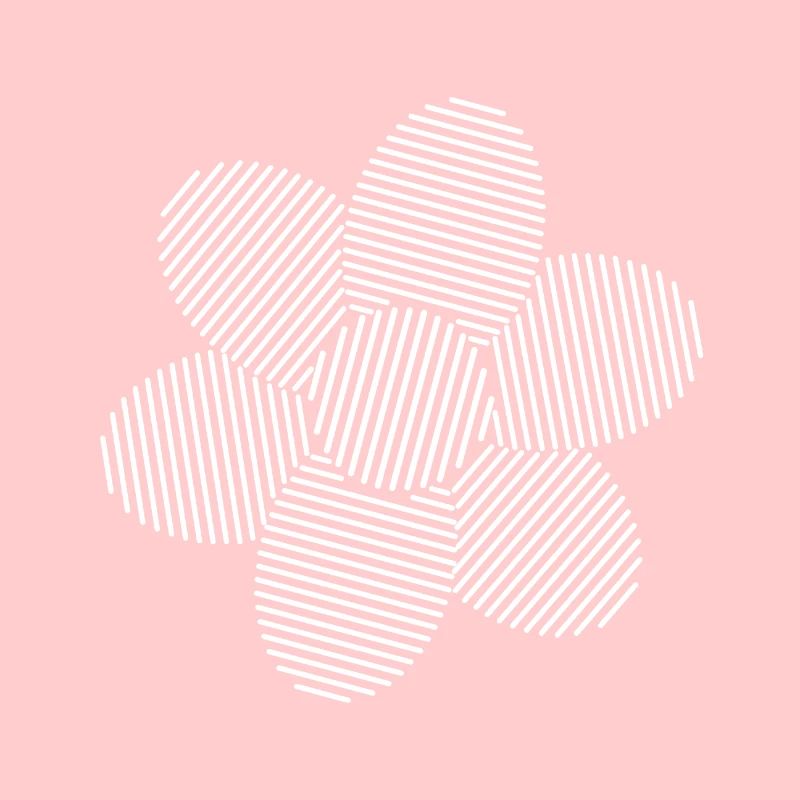 Lignes de fleurs