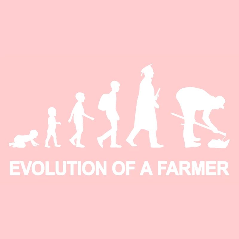 Evolution eines Landwirts
