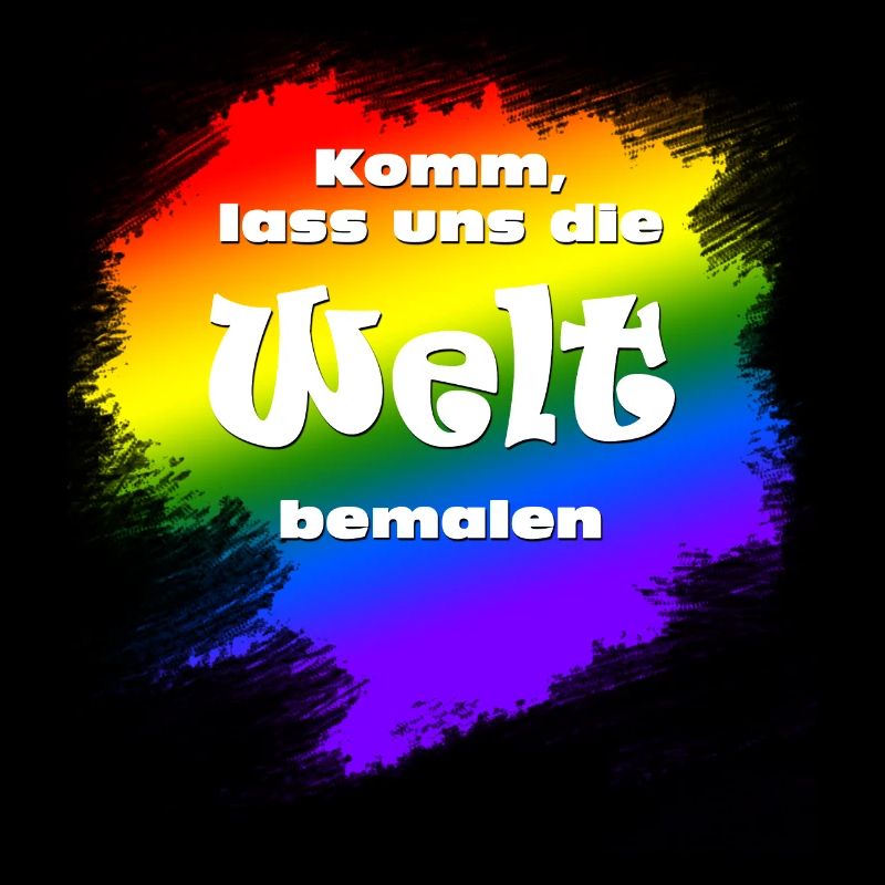Komm, lass uns die Welt bemalen