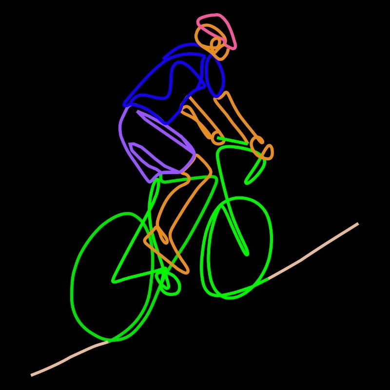 Vélo de course Cyclistes