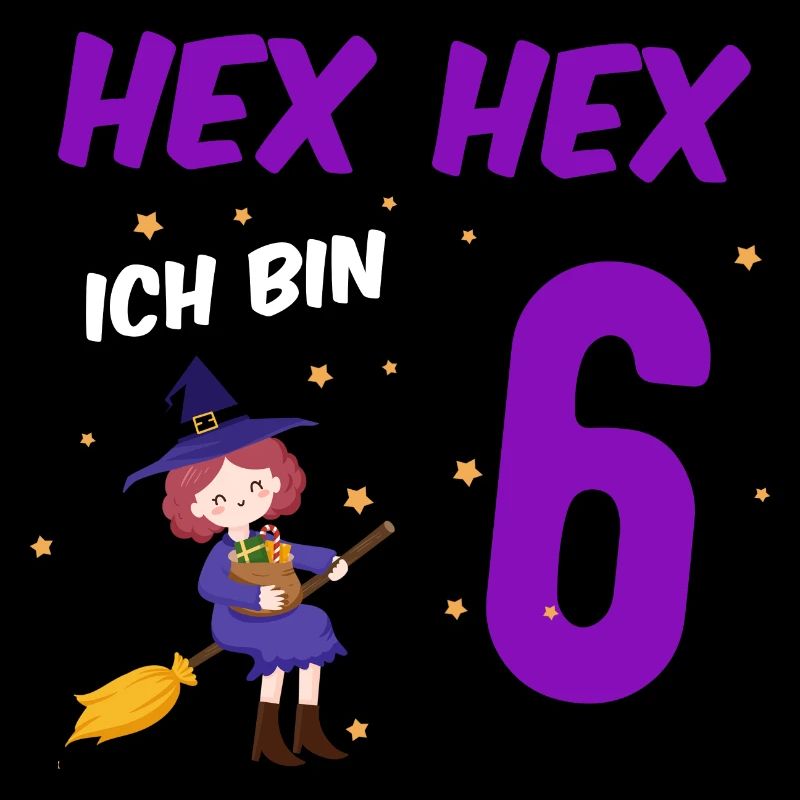 HEX-HEX Ich bin 6 - Mädchen 6. Geburtstag -