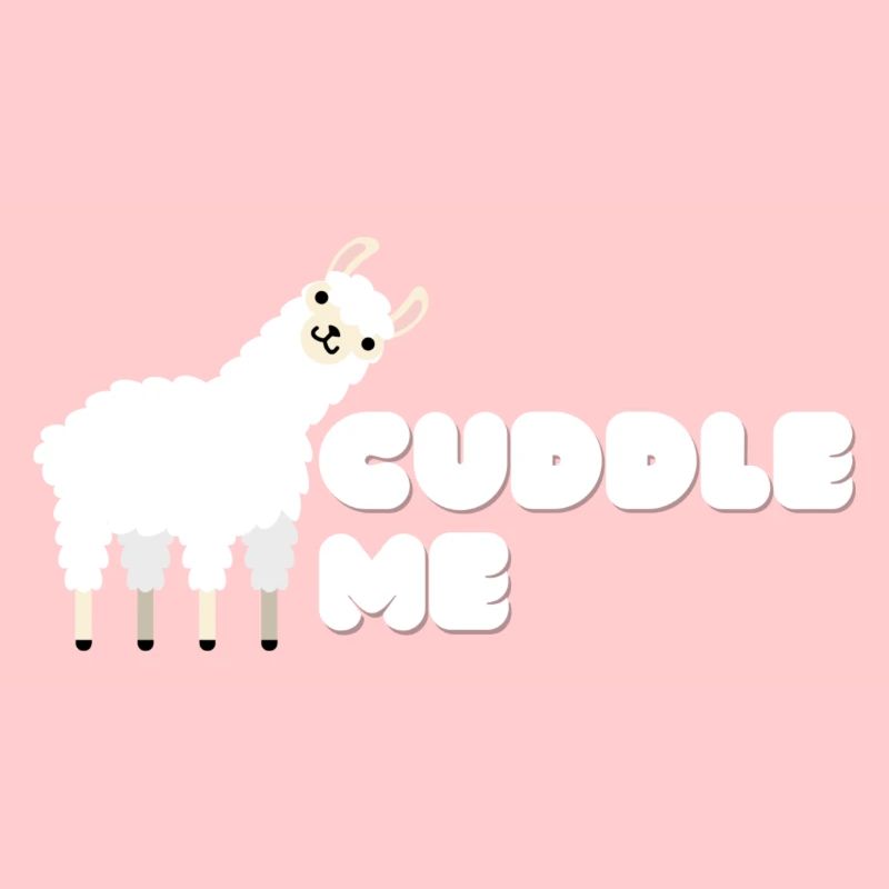 Süßes Lama | Cuddle Me Design | Süßes Geschenk