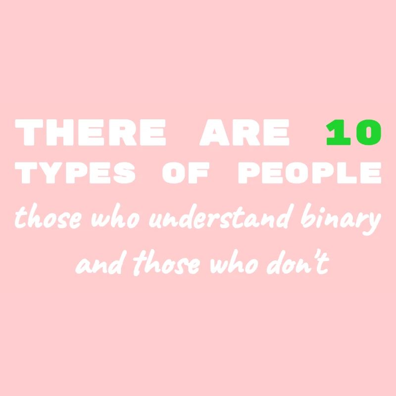 Binær kode Sjove ordsprog Computer Computer Arbejde