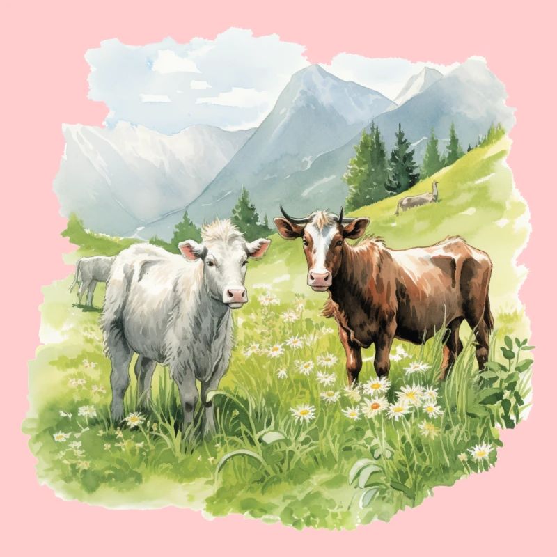 Kühe auf einer Weide