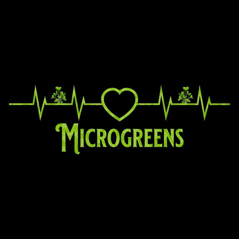 Microgreens Gärtner Landwirt Gärtner Microgreen