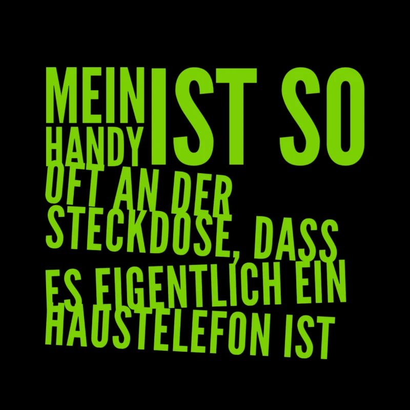 mein Handy ist oft an der Steckdose