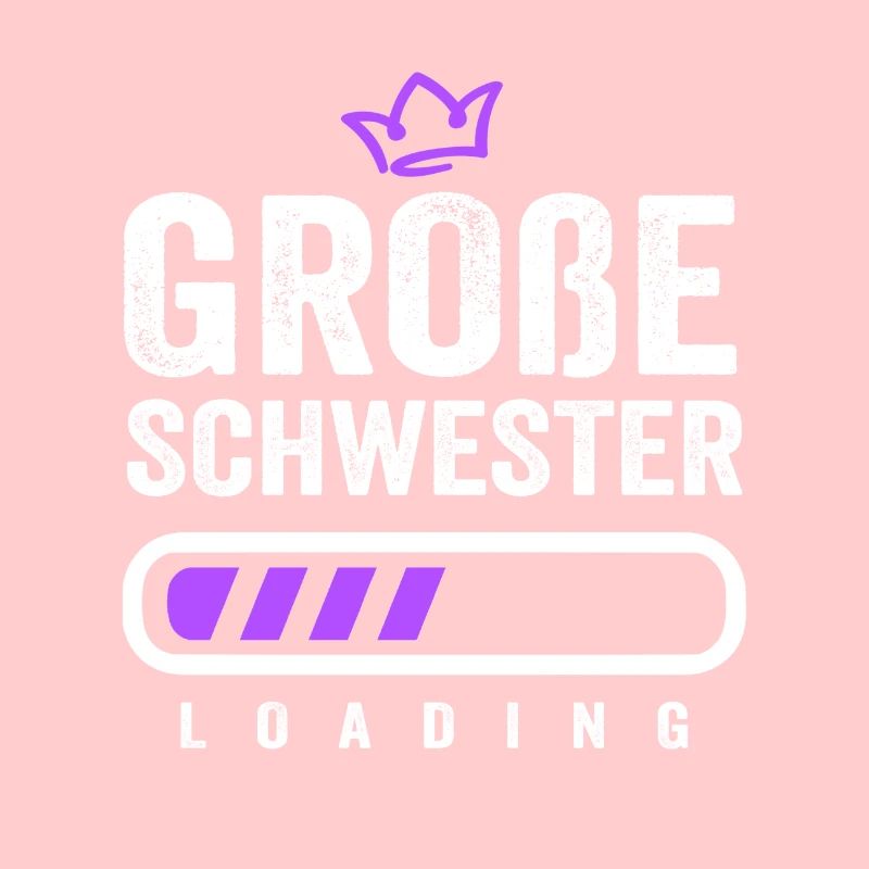 GROßE SCHWESTER LOADING LADEBALKEN KINDER GESCHENK