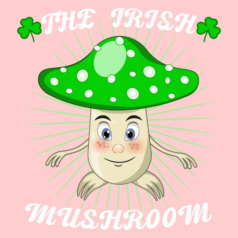Le champignon irlandais, drôle de conception de champignons