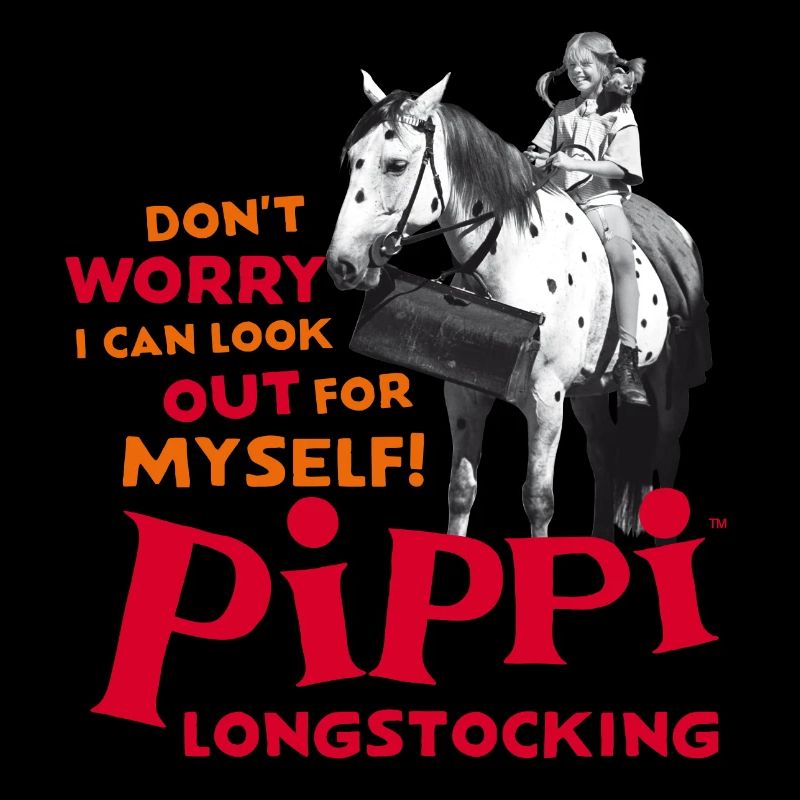 Pippi Langstrumpf Don't Worry Mit Kleiner Onkel
