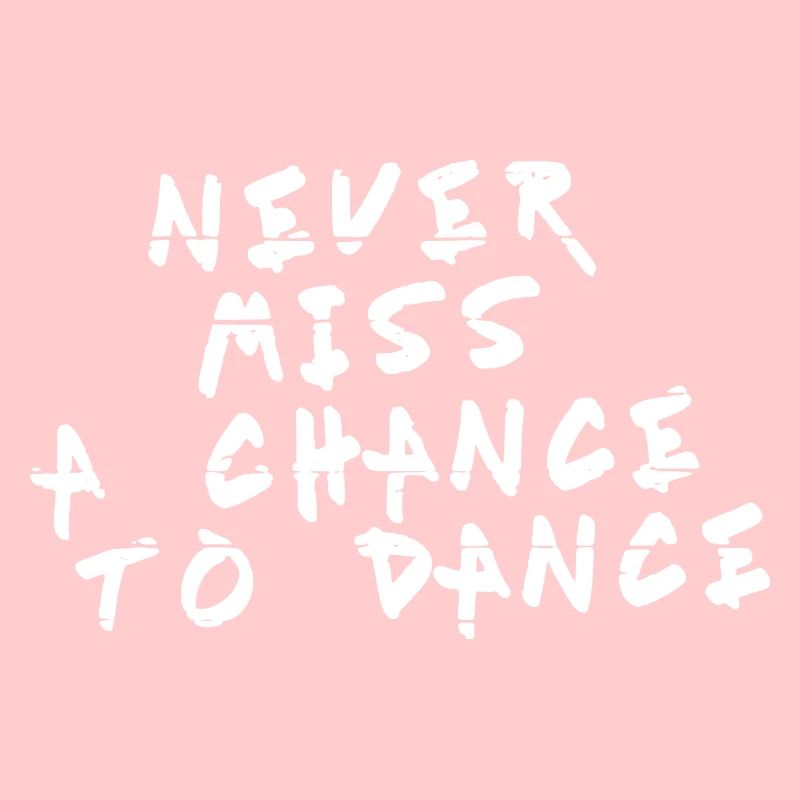 Never a pas une chance de danser blanc