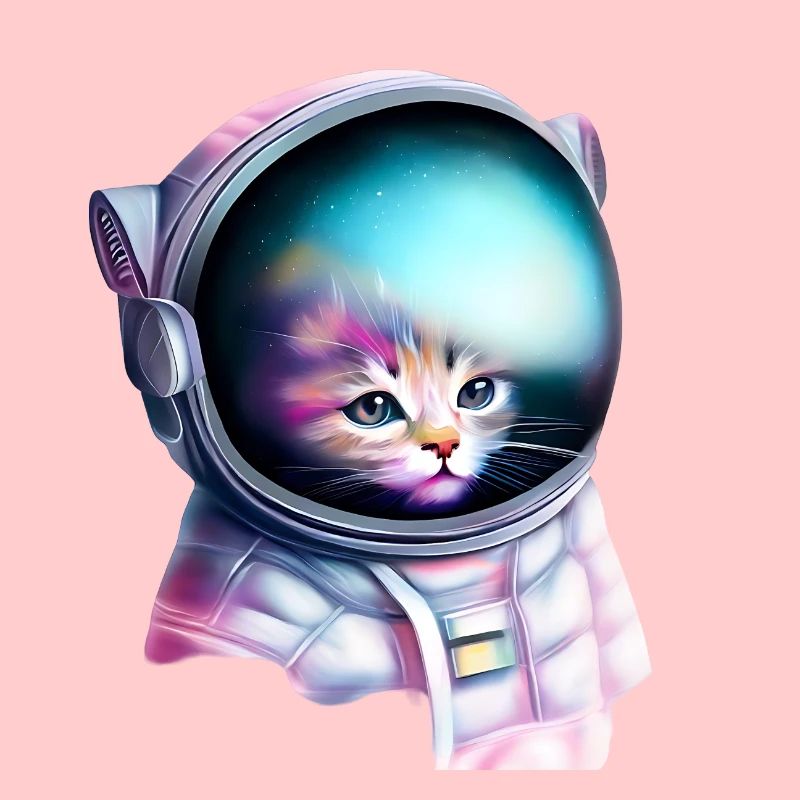 Astronaut Katze
